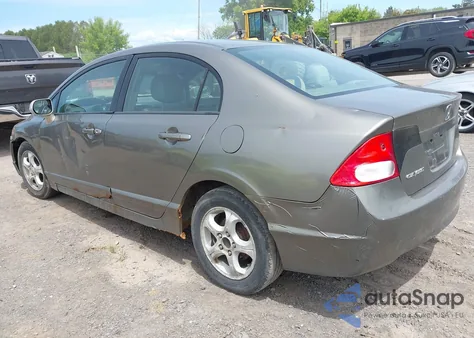2008 Honda Civic Lx from USA, damaged, VIN 2HGFA165X8H349367